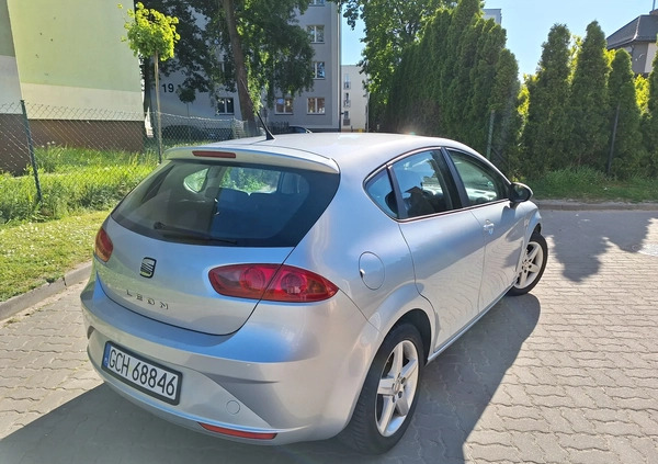 Seat Leon cena 18500 przebieg: 197000, rok produkcji 2011 z Moryń małe 79